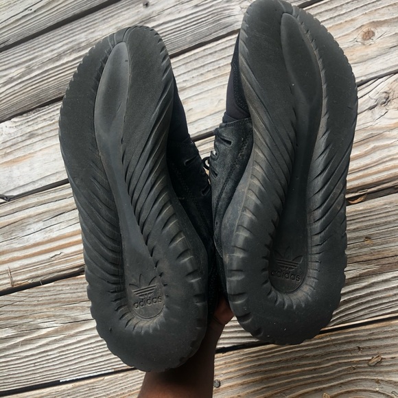 Black Adidas Tubulars - Picture 3 of 4